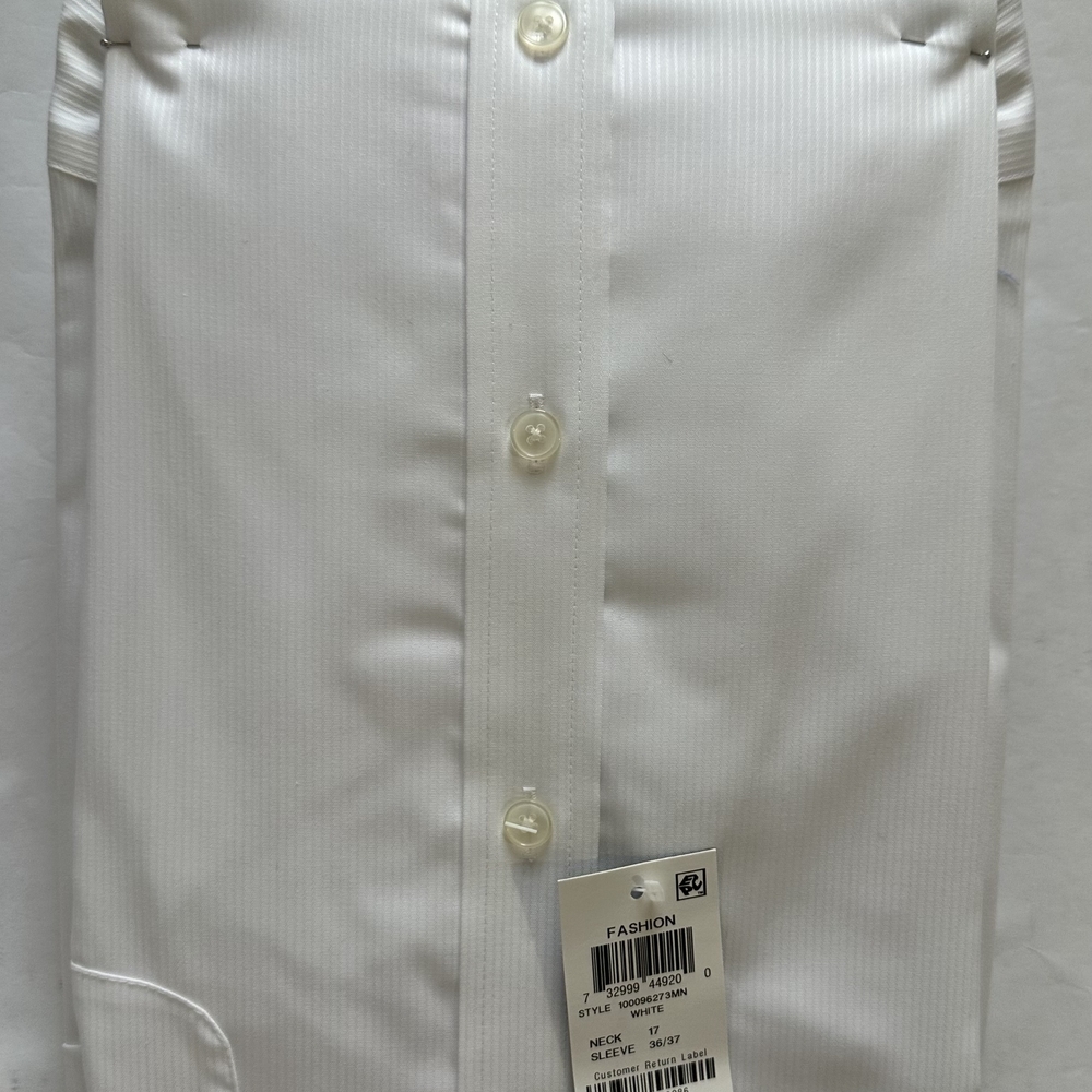 Tasso Elba Non Iron Supima Solid Dress Shirt - Picture 2 of 8